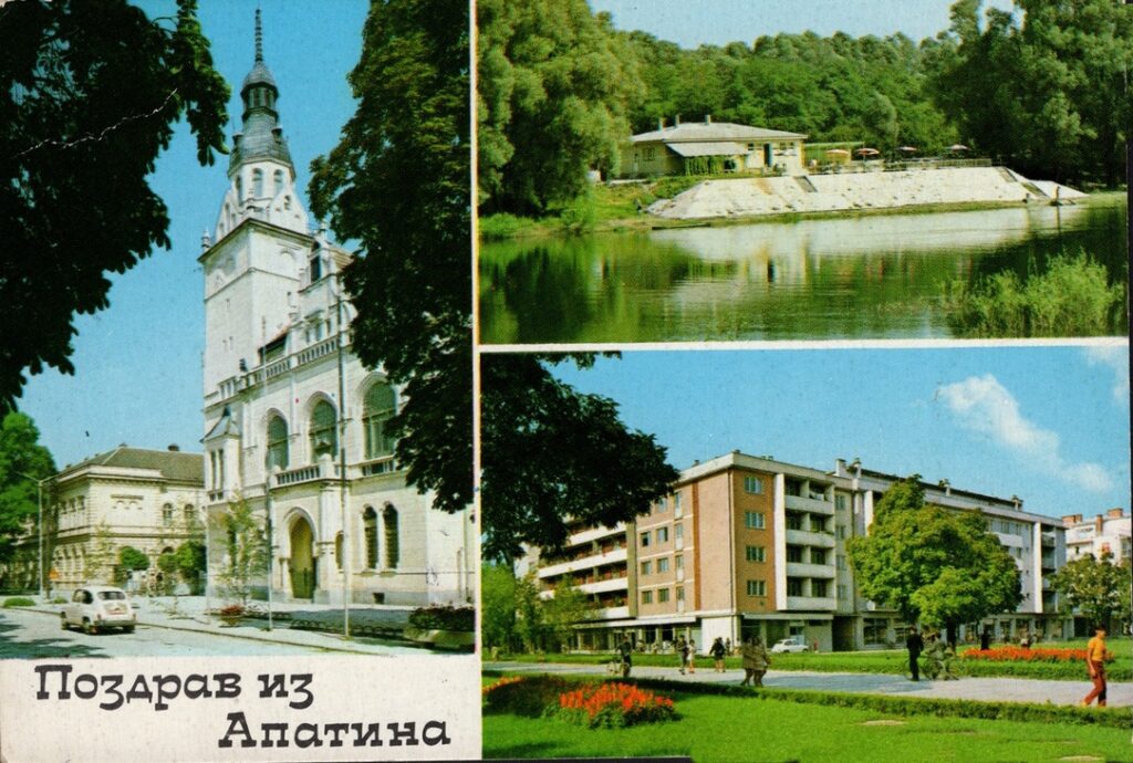 kolažna razglednica sa motivima apatina